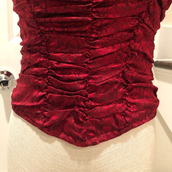 Jeune Europe Red Vintage Corset - Picture 10 of 15